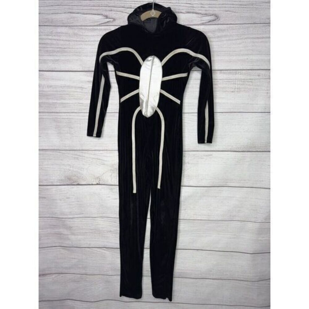 Art Stone ZIPPER BACK UNITARD WITH ATTATCHED HOOD musical theather Made in USAXS
